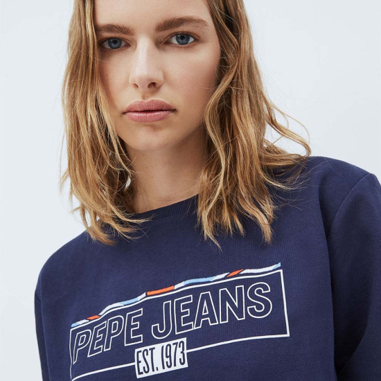 Pepe Jeans Γυναικείο φούτερ Betsy Embroidered Sweatshirt